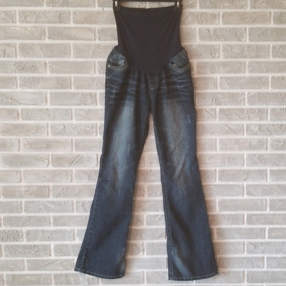 Maternity Dark bootcut Jeans